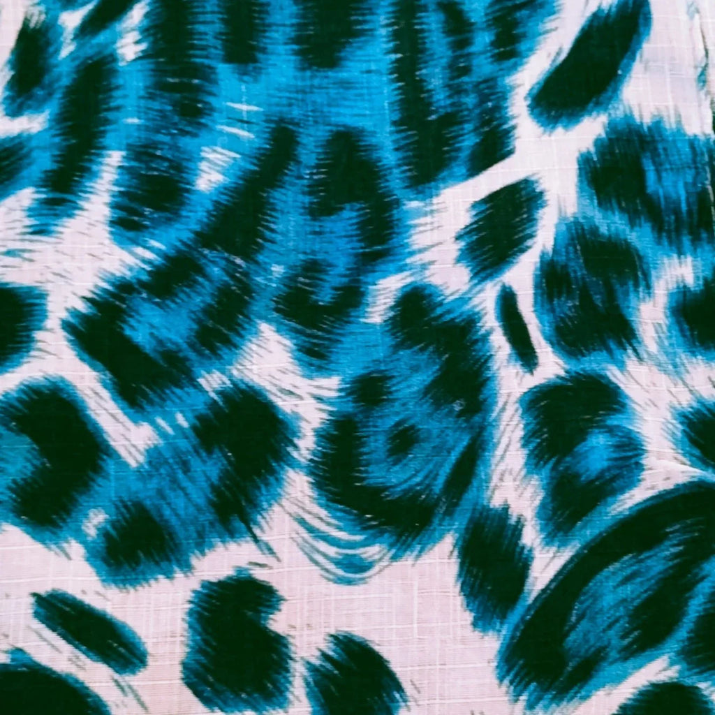 Arabian Tiger Printed Arabic Lawn Stoler | Bold Printed Scarf