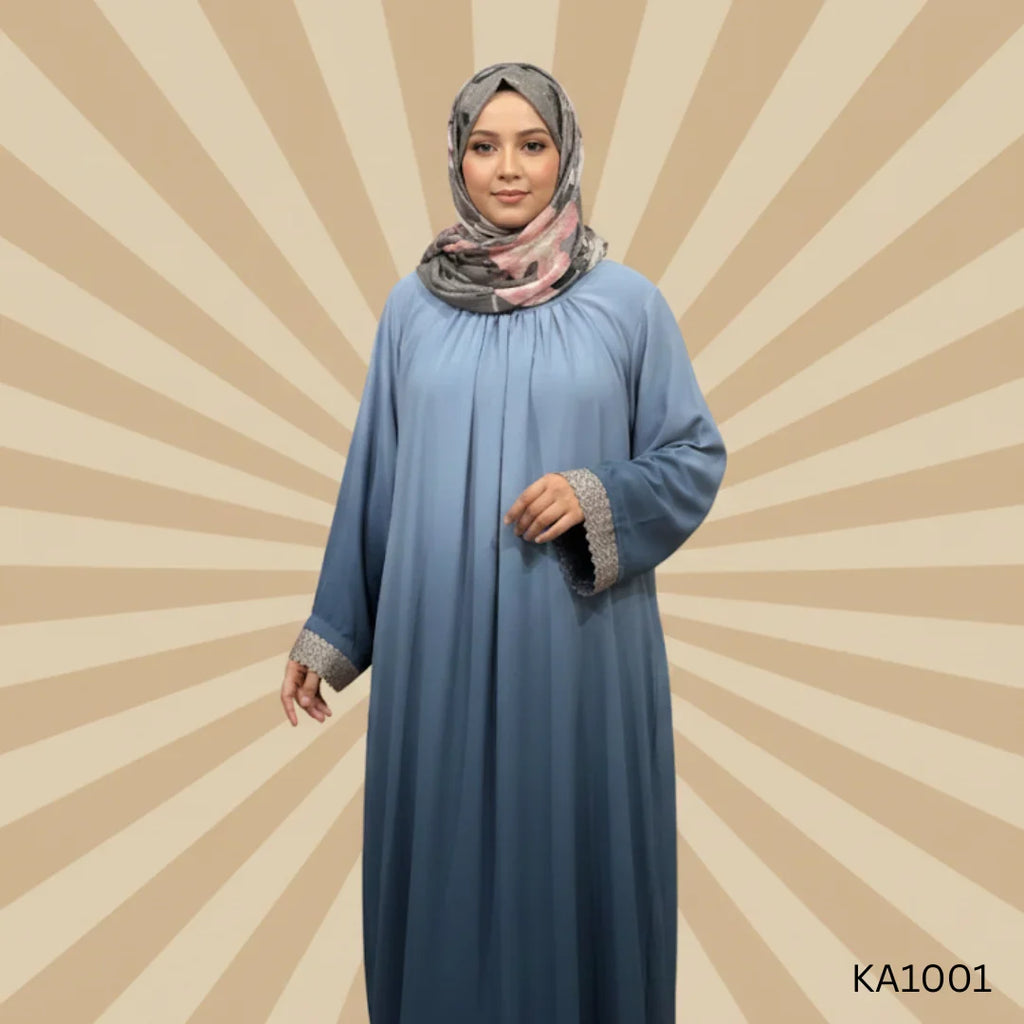 Duoora Abaya  Front closed style