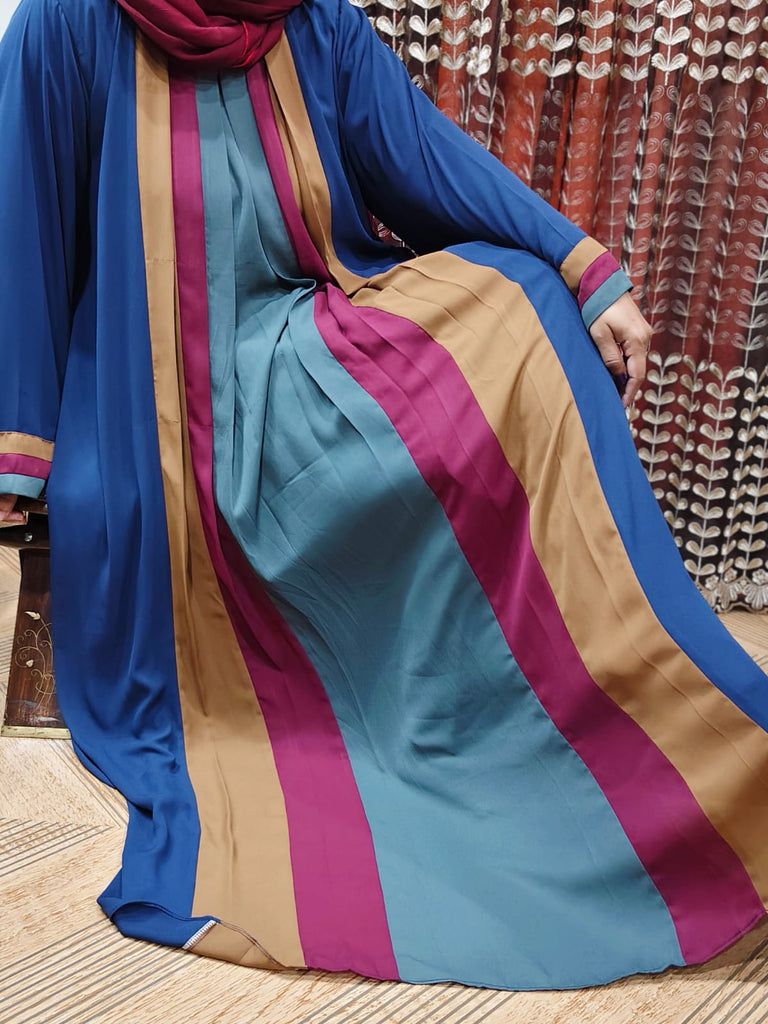 color Harmony Abaya front closed style