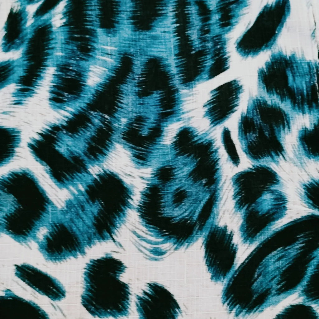 Arabian Tiger Printed Arabic Lawn Stoler | Bold Printed Scarf